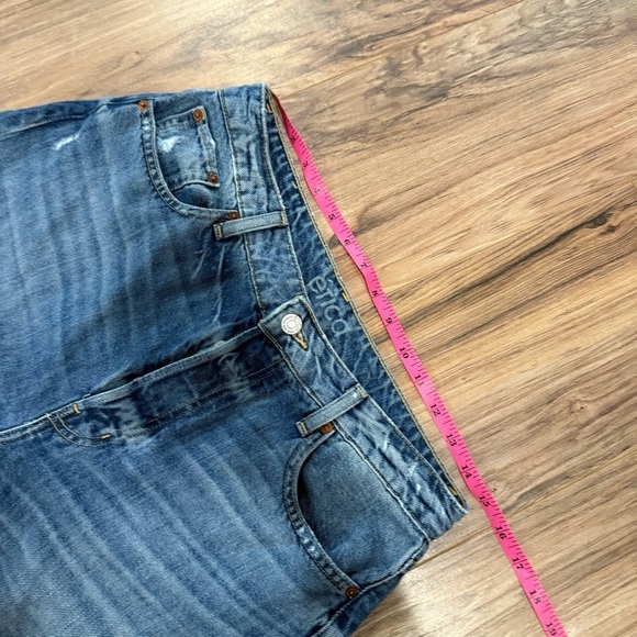 Etica High Rise Tyler Boy Destroy Straight Jean - Picture 7 of 11